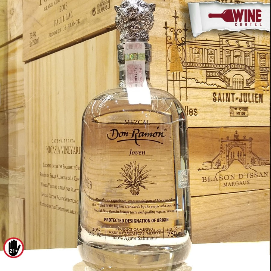 TEQUILA Don Ramon Mezcal Salmiana Agave 750mL Limited MEXICO