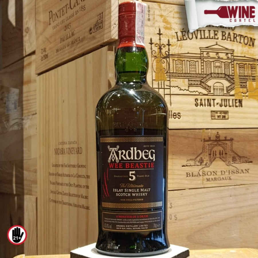 Ardbeg Wee Beastie 5 Year Old Single Malt Scotch (700ml)